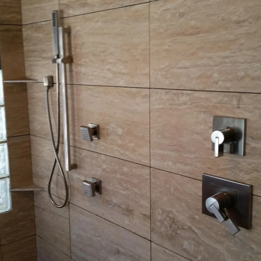 Shower fixture installation for Water Heater Replacement in Fish Hawk